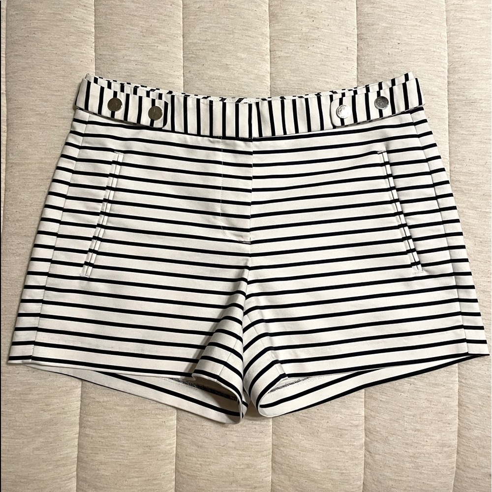 Zara Basic Striped Shorts